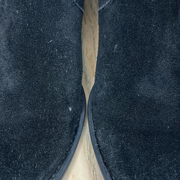 Born Bresson Suede Chelsea Boot Pull On Black Ankle Bootie Women’s 7 - Picture 7 of 13